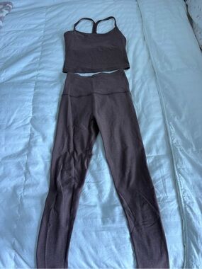 Beyond Yoga Active Leggings & Crop Tank Set